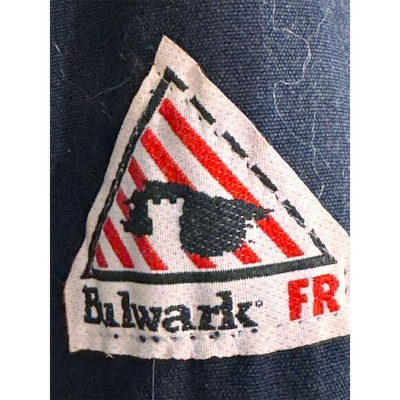 Bulwark Black Puffer Jacket L Fire-Resistant Winter Workwear New no tags - Picture 4 of 11